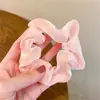 Scrunchie de Gasa de Color Sólido Simple y Elegante Malla para Cola de Caballo Cuerda para el Cabello Banda Elástica Accesorio para el Cabello