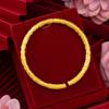 Pulseira Feminina Banho de Cobre Puro Padrão Antigo Ouro de Areia Vietnamita Estilo Étnico Pulseira Padrão Dragão Fornecimento ao Vivo