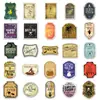 50 rótulos de poção mágica personalidade graffiti criativo transfronteiriço cartão goo DIY capa de celular copo adesivo para bagagem