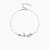 Nuevo Shangying Azul Eucalipto Ha Encontrado el Lanzamiento de la Pulsera Pájaro Huai para Mujer Verano Lujo Ligero Exquisita Joyería de Mano para Pareja Regalo Personalizado Elegante