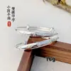 Pulsera de Plata Pura 9999 Sterling para Bebé, Segura y Feliz Cada Año, Pulsera de Plata Maciza para Niños, Regalo de Primer Cumpleaños para Niños