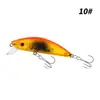 Atacado Luya isca dura isca artificial cabeça redonda submersa Mino 7cm/10g bloco de chumbo luminoso anel interno conta de rolamento sulco de sangue anzol