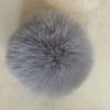 Atacado de fábrica bola de pele de coelho imitação bola de pele artificial bola de pele pequena pingente de bola de pele cor acessórios de roupas sapatos e chapéus