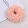 Otoño e invierno Nuevo elástico luminoso anillo de pelo de lana cuerda para la cabeza Red grande de intestino pelo versión coreana