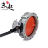 Estação de mistura de materiais Dongqi tanque de cimento turbina alça de válvula borboleta descarregamento de pó flange simples e duplo válvula borboleta de poeira manual