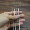 Espetos Grossos de Aço Inoxidável para Churrasco, Espetos de Pato, Espetos para Hot Pot Picante, Espetos de Churrasco, Agulhas de Churrasco, Garfos de Churrasco, 20 cm