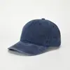 Chapéu Lavado Revestido Boné com Aba Boné de Baseball Jeans Primavera e Verão Versátil Retro Top Macio Proteção Solar Boné de Baseball Chapéu Velho