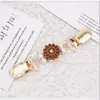 Colarinho cachecol clipe xale clipe Europeu e Americano diamante cachecol fivela anti-luz broche vintage camisola clipe acessórios de liga feminina