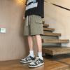 Shorts de ferramentas para homens 2024 verão novo americano retrô plus size calças soltas casuais esportivas calças de desgaste externo
