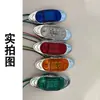 Fornecimento transfronteiriço de luzes laterais para caminhão 24V, luzes de teto com 6 LEDs, luzes de marcação e luzes de sinalização