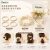 Gelin Lazo para el Cabello Simple de Tulipa Transfronterizo, Accesorio Minimalista y Elegante para el Cabello, Scrunchie de Alta Gama Estilo Coreano para Mujeres