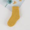 Calcetines de lana para niños de otoño e invierno, calcetines de rizo para bebé, calcetines casuales neutros, calcetines gruesos y cálidos para el suelo, calcetines para bebé