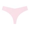 Europeu e Americano sem costura de uma peça de gelo de seda esportes fitness underwear feminino cintura baixa sexy respirável invisível plus size senhoras cueca