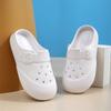 Zuecos de Suela Gruesa, Pantuflas de Moda, Ropa de Verano para Exteriores, Sandalias de Playa, Sandalias de Moda para Mujer, Sandalias de Eva