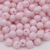Acrílico Fantasia Cor Sólida Contas Redondas Contas Soltas Artesanal DIY Pulseira Colar Acessórios de Joia Materiais