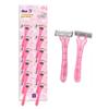 MAX factory polvo brillante de tres capas para mujer acero inoxidable manual cuchillo depilatorio para damas cuchillo depilatorio para niñas cuchillo de afeitar