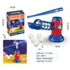 Lançador de beisebol infantil transfronteiriço brinquedo catapulta de pressão controle remoto elétrico tee treinamento de beisebol esportes