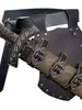 Pulsera Vikinga Medieval Renacentista Funda de Cuero para Espada Cosplay Cinturón en Relieve Accesorios para Actuación en Escenario