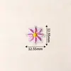 Parches Florales de Tela Más Vendidos de Amazon con Adhesivo Termofusible, Parches Multicolor para Decoración de Ropa y Bolsos