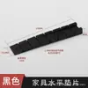 Pads trapezoidales para pies de gabinete, pads niveladores para muebles, pads estabilizadores antivibración, pads de equilibrio para armarios, mesas y sillas, pads niveladores de plástico