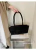 Bolsa de camurça vintage para outono e inverno para mulheres 2026 nova moda bolsa de ombro para o dia a dia bolsa tote casual de grande capacidade