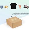 Caja de Embalaje de Cartón Corrugado de Calidad para Mensajería, Bajo MOQ, para Ropa, Cosméticos, Productos para el Cuidado de la Piel, Caja de Avión para Envío Exprés