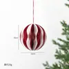 Decoración navideña estilo ins transfronteriza NUCHI, adorno colgante de bola de panal irregular, decoración de árbol de Navidad, decoración de escaparate