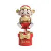 Ornamentos Ricos de Ano Novo, Mascote do Deus da Riqueza, Decoração de Mesa, Descompressão para Estação de Trabalho de Escritório, Presentes de Inauguração e Abertura