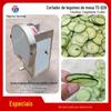 Batata doce inhame Taro alcachofra de Jerusalém Pinellia manose (grama pedra bicho-da-seda) equipamento de corte de fatias de gengibre, cebola, castanha d'água, rabanete