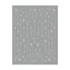 Redanco Novo Avião 3D Popular Adesivos de Unha Hot Stamping Prata DIY Estrela Adesivos de Unha Dh-919