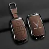 Adecuado para Coches Vietnamitas Vinfast Lux Vf8 Vf3/5/9 Cubierta de Llave de Coche Carcasa Protectora de Metal Llavero