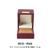 Caja de Joyería de Cuero PU de Ángulo Recto con Etiqueta Dorada Caja para Anillos Colgantes Collares Joyería Pulsera Pulsera Almacenamiento Caja de Embalaje para Joyería