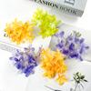 Simulação 4 Garfo Cruz Flor de Cerejeira Corda DIY Headwear Grampo de Cabelo Material de Flor Fazendo Bola de Flor Caixa de Presente Decorativa Fotografia Adereços Ornamentos
