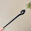 Horquilla de Pelo con Borla Floral, Nuevo Estilo Chino, Estilo Antiguo, Horquilla de Gama Alta de Nicho, Horquilla de Madera, Hanfu, Cheongsam, Accesorio para el Cabello para Mujeres