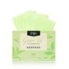 Fornecimento de papel absorvedor de óleo facial, extração portátil, celulose de madeira natural, papel para remoção de óleo, maquiagem descartável, papel refrescante e absorvente de óleo, facial