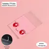 Multi-estilo leite data cozimento floco de neve crocante vaca saco de biscoito saco de biscoito saco de biscoito de alimentos doces saco de embalagem de papel 7 * 7 + 3 cm
