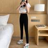 Leggings de moda para mujer, pantalones cortos finos para exteriores, pantalones cortos de primavera y verano, leggings adelgazantes de cintura alta y talla grande