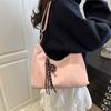 Bolso Tote Retro Simple de Moda de Gran Capacidad para Mujer Nuevo Nicho Simple Casual Bolso de Hombro Bolso Cruzado de Alta Gama