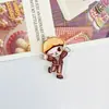 Acrílico con destello fino caricatura lindo burbuja Mate pasador de pelo broche accesorios para el cabello diy accesorios de joyería parche