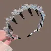 Diadema Ondulada con Dientes de Diamante Brillantes para Mujer, Nuevo Modelo 2026, Diadema de Moda Elegante de Gama Alta, Accesorio para el Cabello