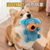 Juguetes para Perros Duraderos y Resistentes a la Mordida, de Entretenimiento Propio, Alivian el Aburrimiento, para Cachorros y Perros Jóvenes, Juguetes para Masticar Dientes, que Hacen Ruido, Juguetes de Mopa Chirriantes para Mascotas