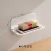 Estante de almacenamiento de pared plegable Baño Inodoro Mesita de noche Teléfono móvil Perforación libre Dormitorio Estante de almacenamiento Estante para decodificador Wifi