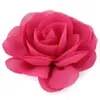 Acessórios para cabelo Yiwu de comércio exterior, europeus e americanos, grampos de cabelo de flores para crianças, joias, grampos de cabelo de chiffon rosa, acessórios para cabelo de bebê