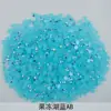 Pedras de Resina Strass Flatback Redondo Iridescente Gelatina Strass AB DIY Capa de Celular Strass Autocolante Acessórios de Joalheria Strass Coloridos para Unhas