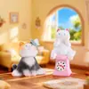 Figura de Brinquedo Tendência Desenho Animado Gato Caixa Surpresa Decoração Criativa para Casa Ornamento de Mesa de Escritório Artesanato em Resina