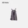 2025 Ropa Infantil Zhili Verano Nuevo Estilo Coreano para Niñas Vestido de Tirantes Verano Algodón Cómodo Falda Casual de Princesa