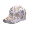 Ins Estilo Japonés Nuevo Sombrero de Sol de Verano Pájaro Flor Estampada Imitación Seda Gorra Color Ding Gorra de Béisbol Estilo Coreano para Mujer
