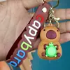 Llavero Colgante de Capibara Nuevo de Moda Decoración Creativa para Coche Regalo Pequeño para Vendedor Ambulante Llavero Caja Sorpresa Venta al por Mayor