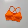 Sujetador deportivo de verano transfronterizo para mujer, espalda cruzada, tirante fino, sujetador de yoga, camiseta sin mangas para correr, ropa interior de fitness