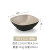 Tazón de Sopa Hecho a Medida Vajilla de Melamina Cuadrado Restaurante Comercial Hotel Tazón de Plástico Tazón para Guarnición Tazón de Postre Japonés Tazón de Arroz